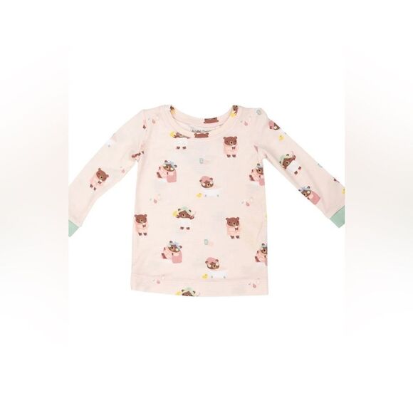 NWT ANGEL DEAR SPA DAY LONGSLEEVE LOUNGEWEAR SET - Picture 3 of 6